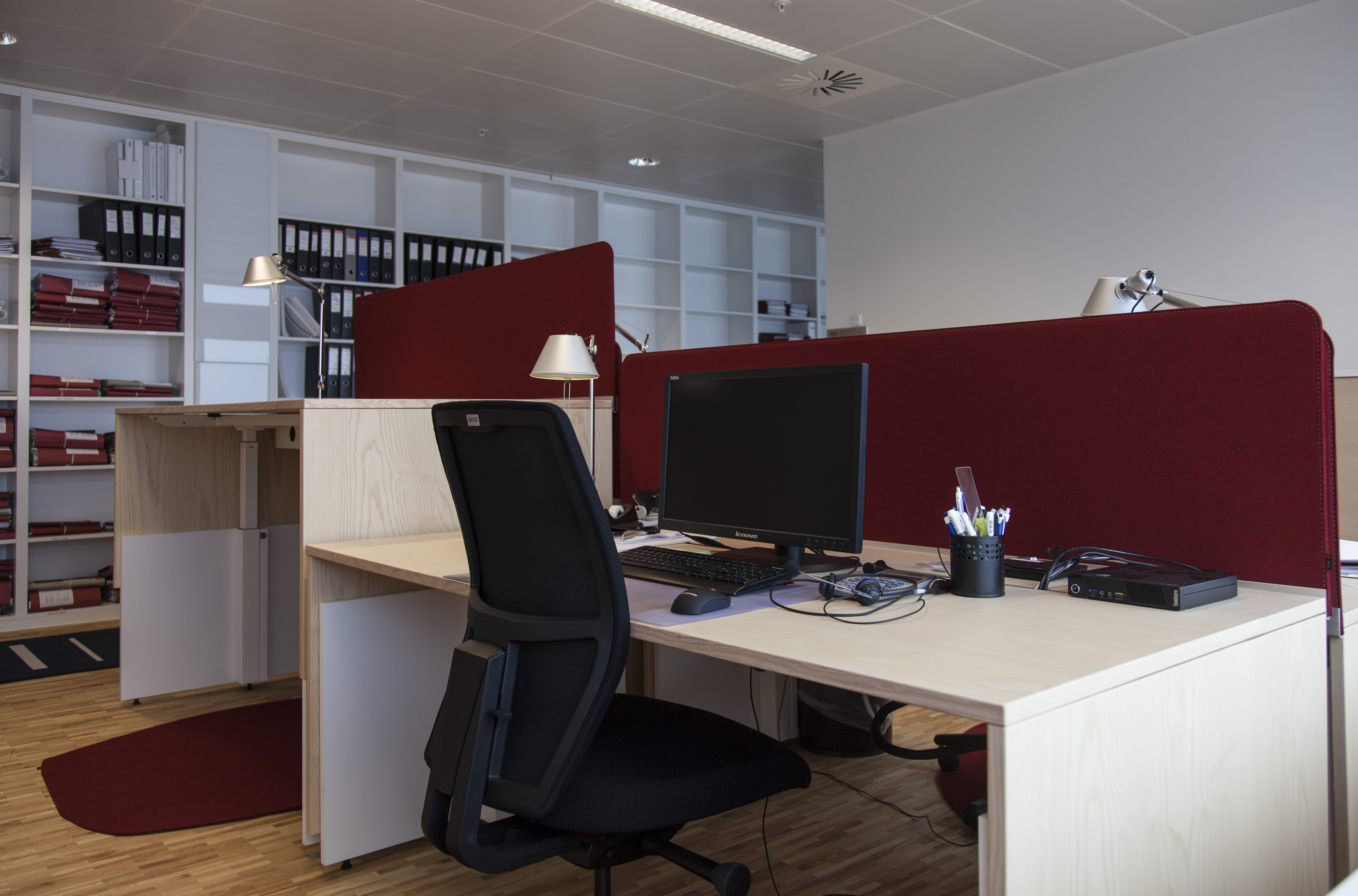 Bech Bruun -5.bordskærm i filt